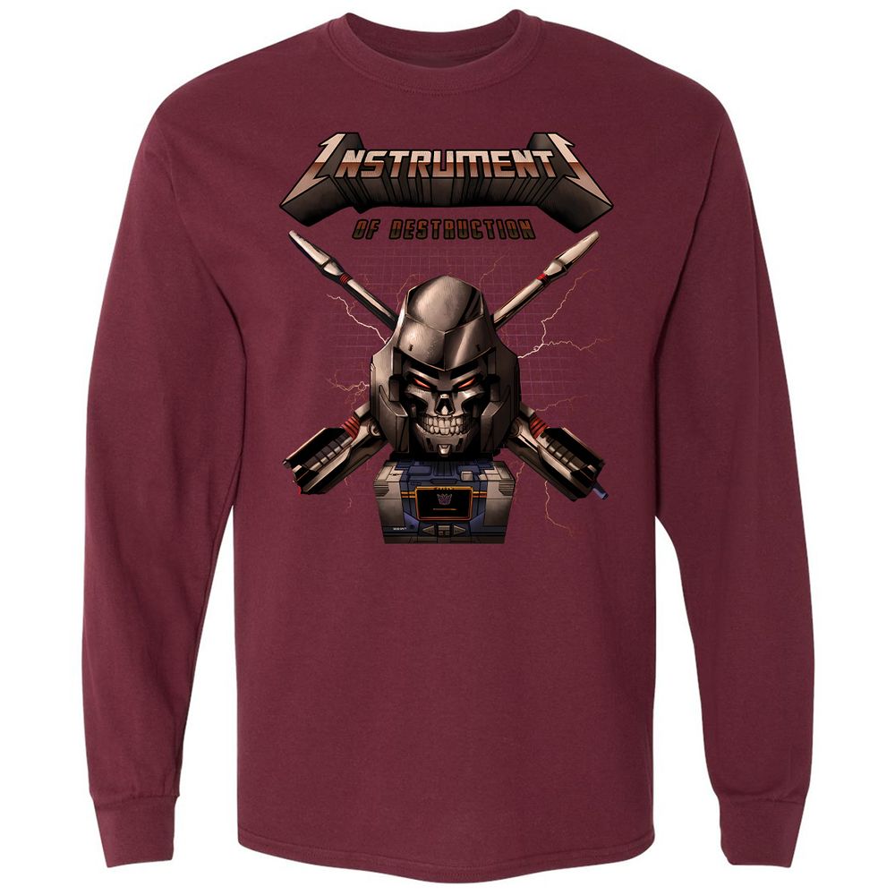 Long Sleeve T-Shirt - UG1ZZAKV - Maroon - 11