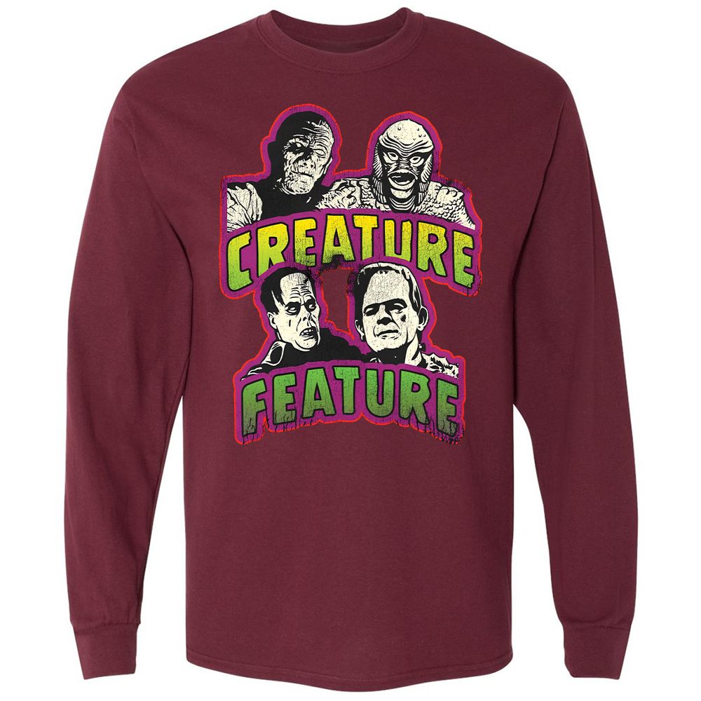 Long Sleeve T-Shirt - CJF4FNCP - Maroon - 11