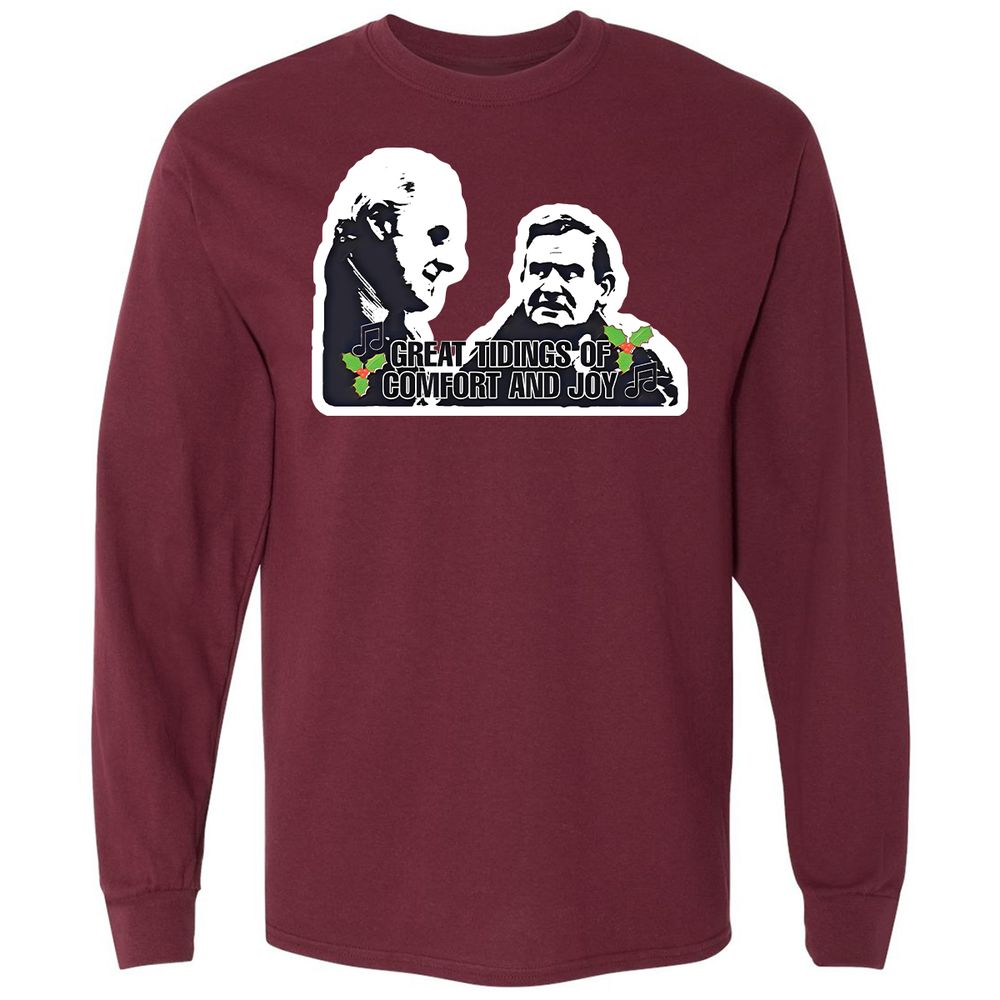 Tidings of comfort and joy - Maroon - 11