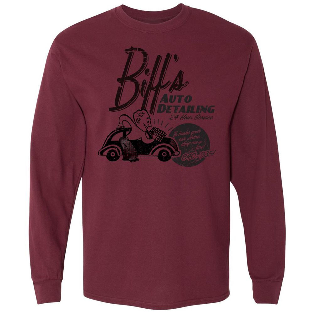 Long Sleeve T-Shirt - NB21MR41 - Maroon - 11