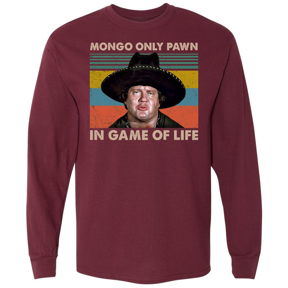 Long Sleeve T-Shirt - 9AUKQB3Z - Maroon - 11