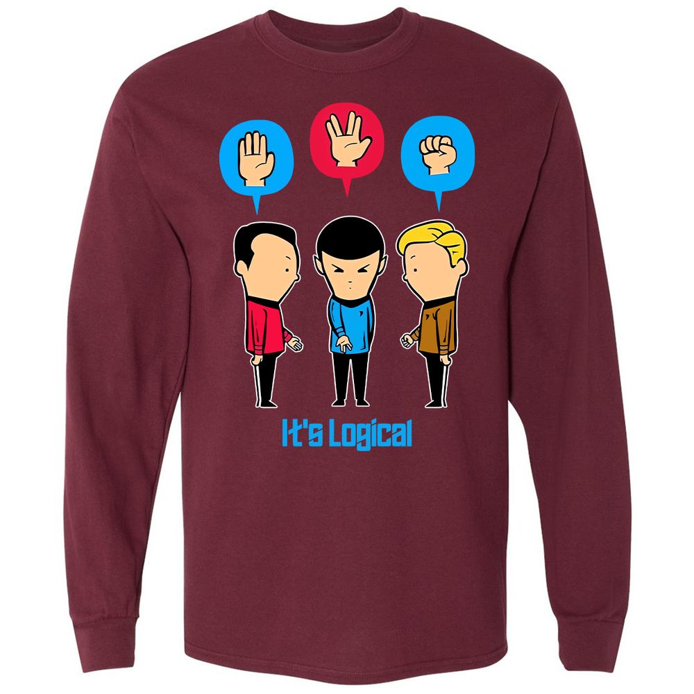 It is Logical - Maroon - 11