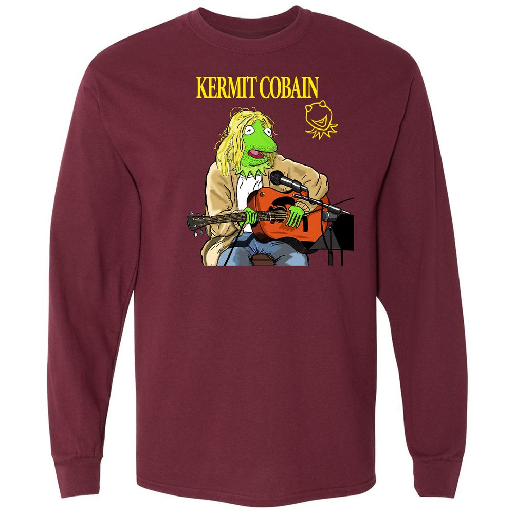 Long Sleeve T-Shirt - LCET3LKQ - Maroon - 11