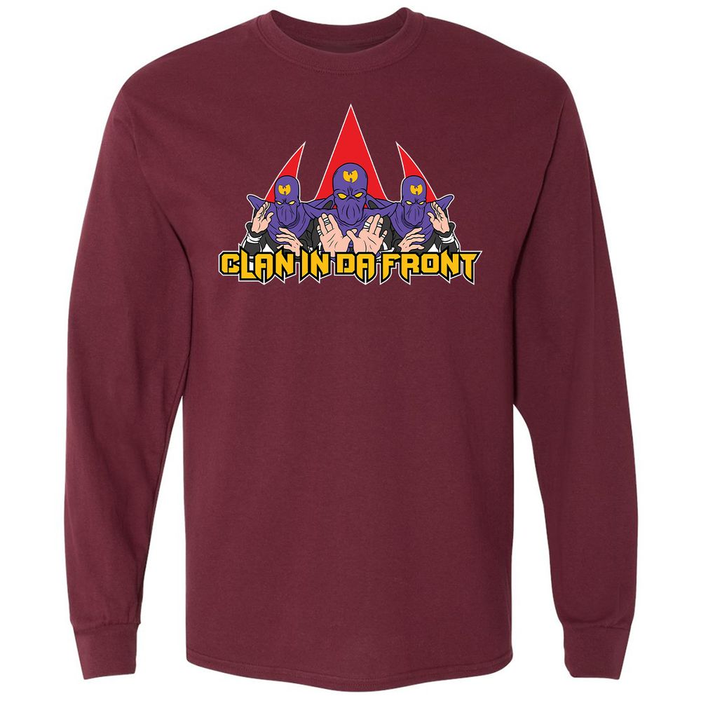 Long Sleeve T-Shirt - TAHZAXLC - Maroon - 11