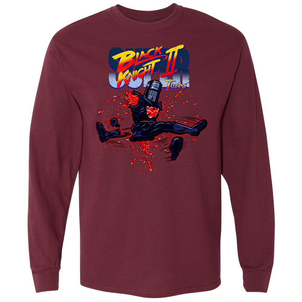 Long Sleeve T-Shirt - FMABCBX1 - Maroon - 11