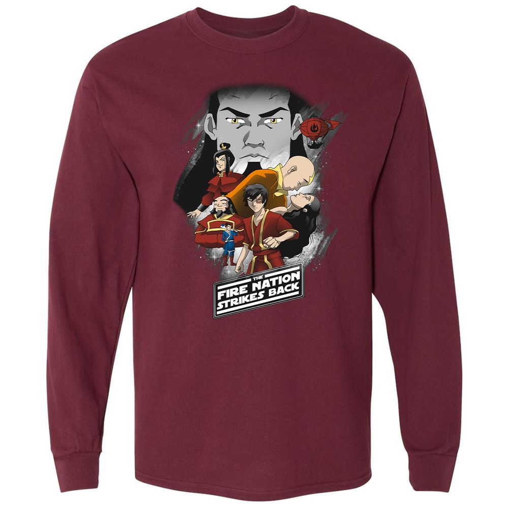 Long Sleeve T-Shirt - 6GFRXX8E - Maroon - 11
