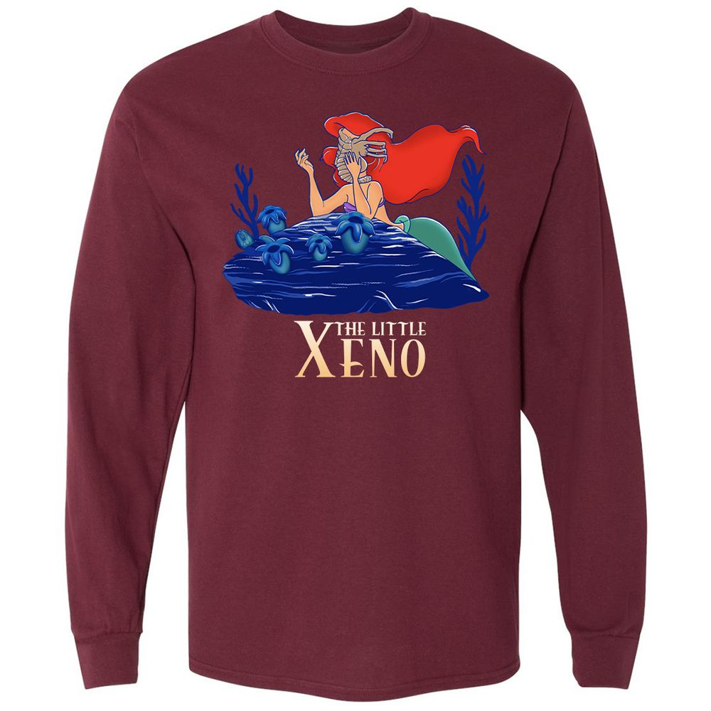 Long Sleeve T-Shirt - 6RVU48EA - Maroon - 11