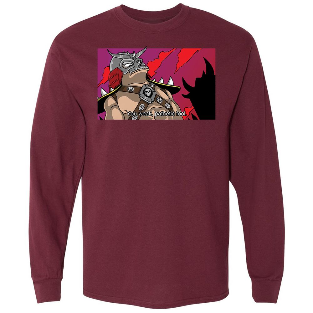 Long Sleeve T-Shirt - M5TA2JBM - Maroon - 11