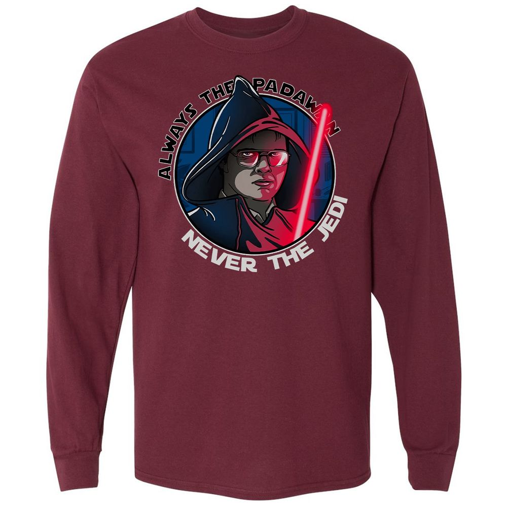 Long Sleeve T-Shirt - F3R7PKDS - Maroon - 11