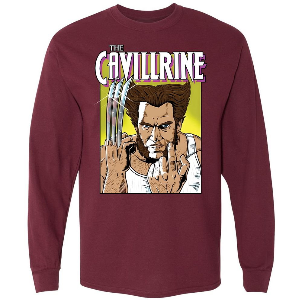 Long Sleeve T-Shirt - UXUL5182 - Maroon - 11