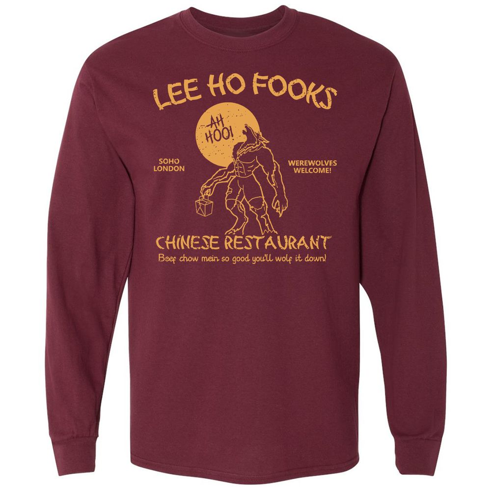 Long Sleeve T-Shirt - 3LQXNTVP - Maroon - 11