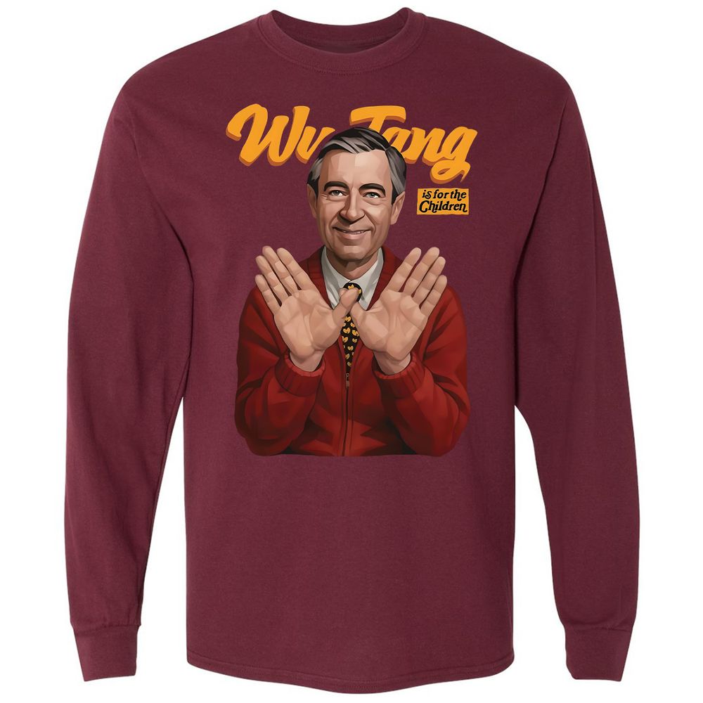 Long Sleeve T-Shirt - TVYXURHB - Maroon - 11