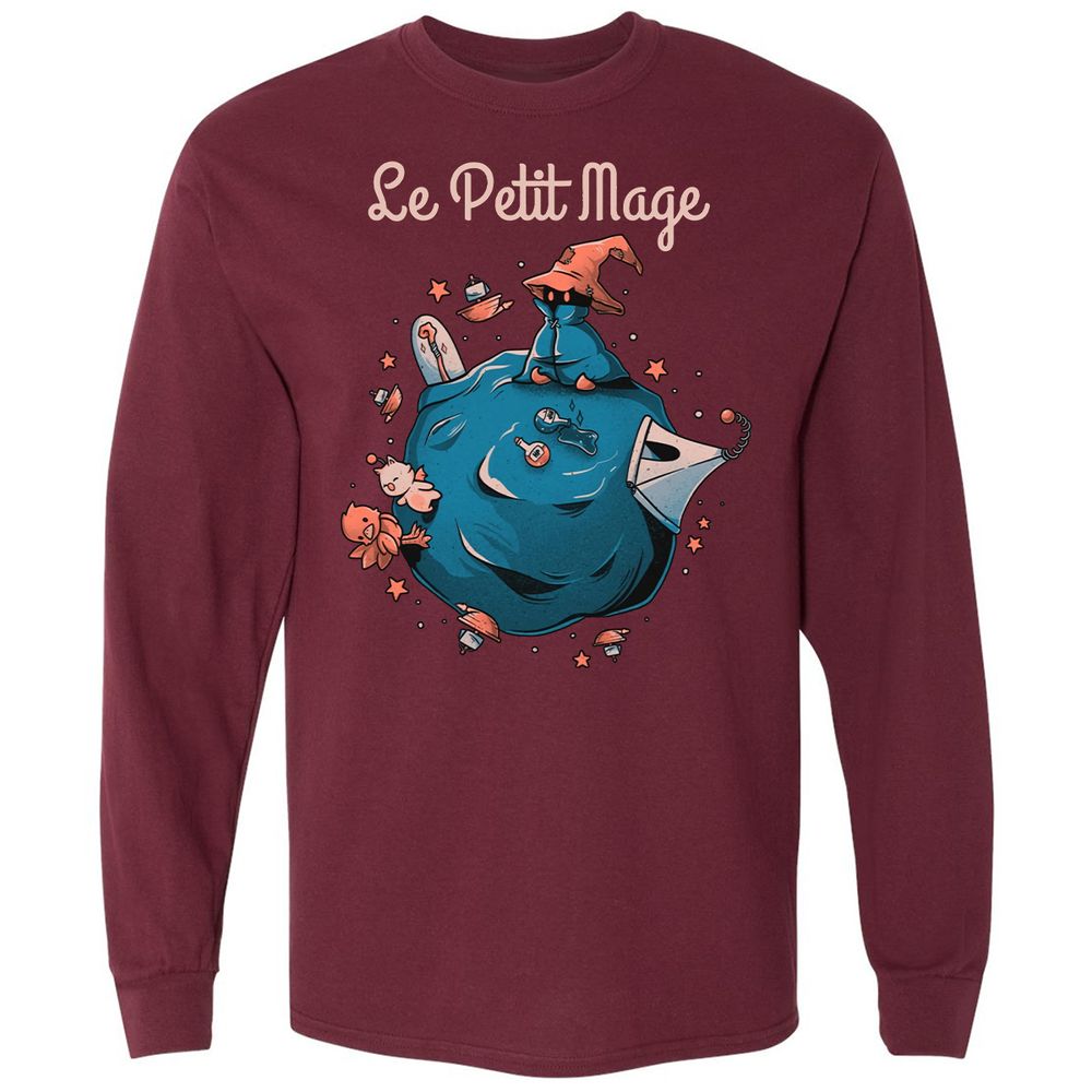 Long Sleeve T-Shirt - KYVP9TT8 - Maroon - 11