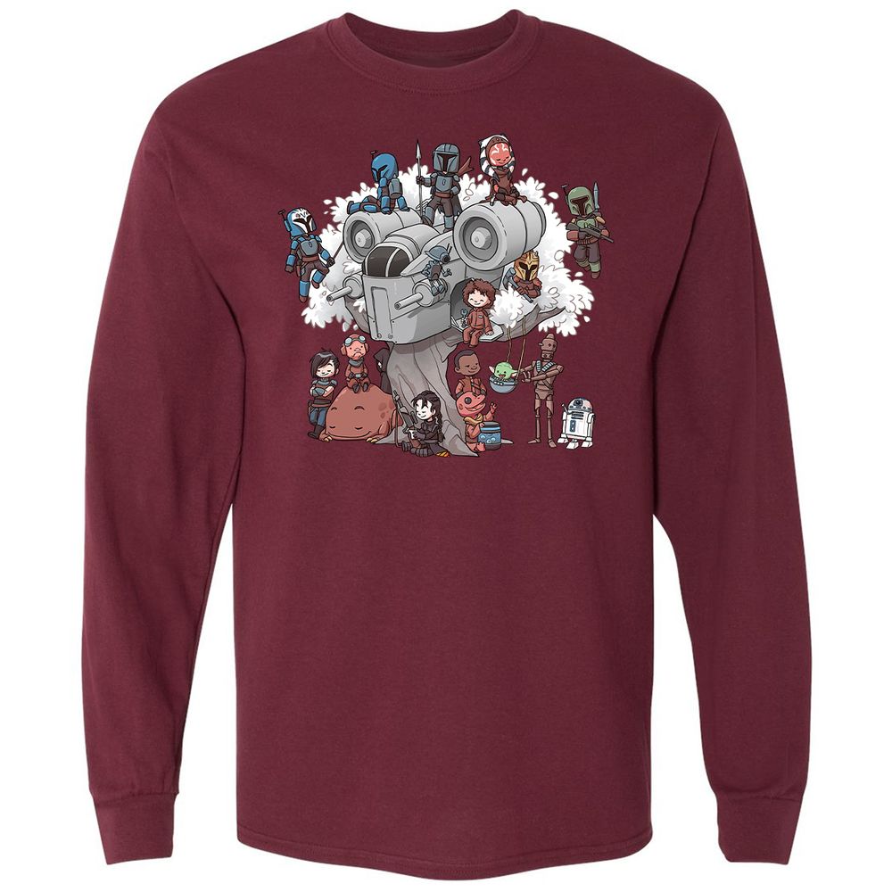 Long Sleeve T-Shirt - RCUB39AF - Maroon - 11