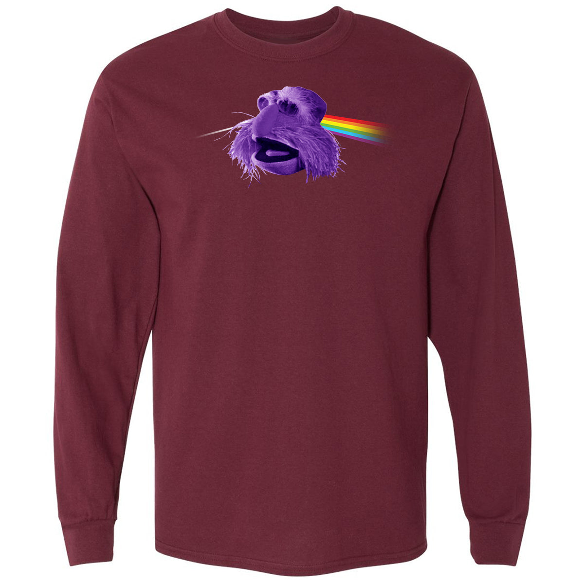 Long Sleeve T-Shirt - 48FY6RNY - Maroon - 11