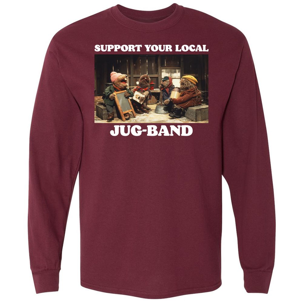 Support Your local - Maroon - 11