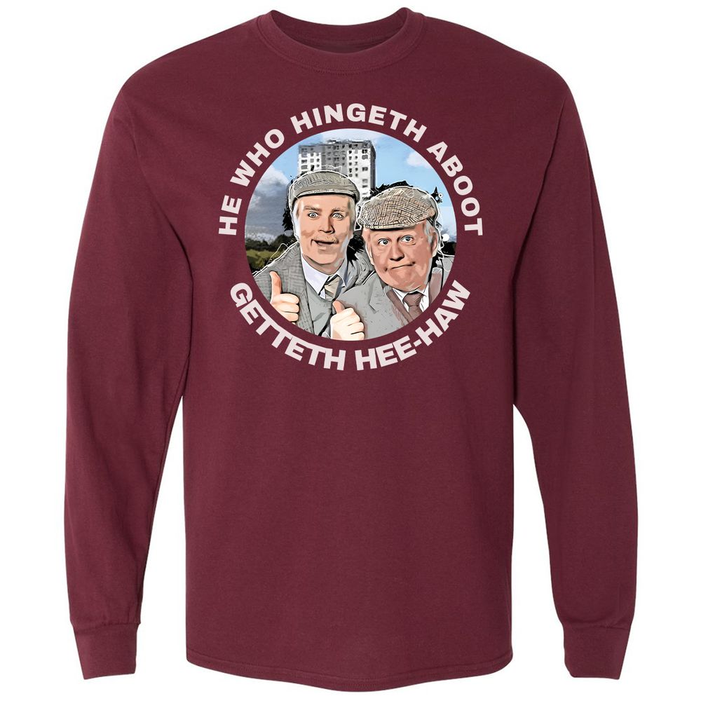 Long Sleeve T-Shirt - VFGZ4A3D - Maroon - 11