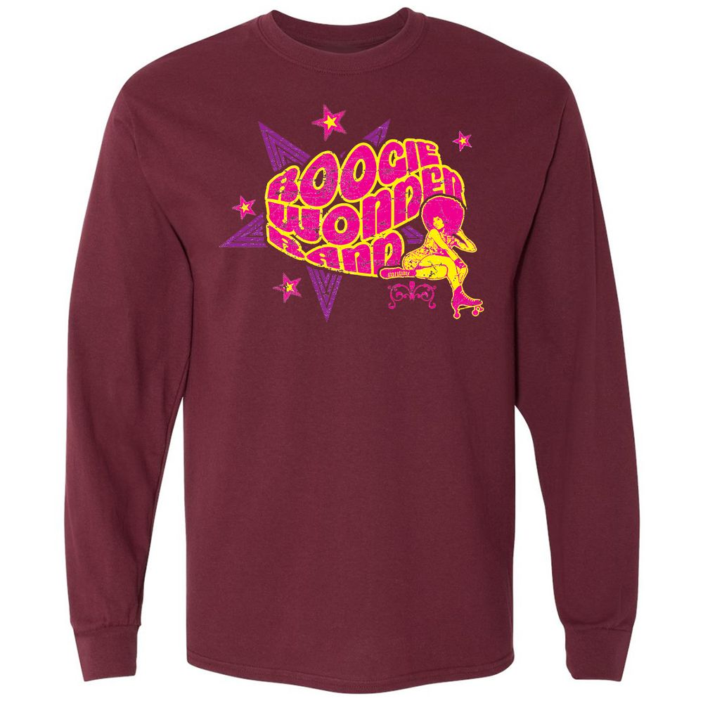 Long Sleeve T-Shirt - 9JTJ7B5F - Maroon - 11