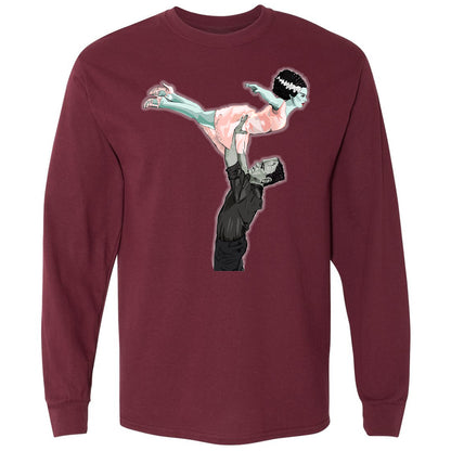 Long Sleeve T-Shirt - PF1D65JT - Maroon - 11