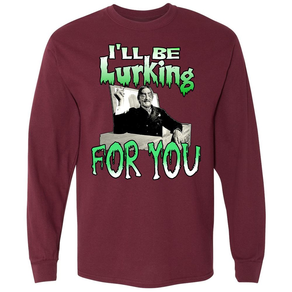 Long Sleeve T-Shirt - FJ3QHYSA - Maroon - 11