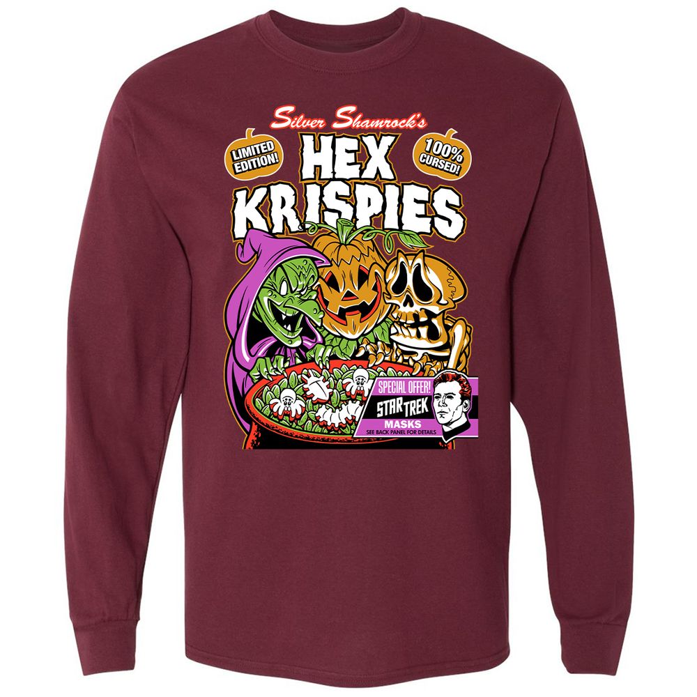 Long Sleeve T-Shirt - KN3UN84U - Maroon - 11