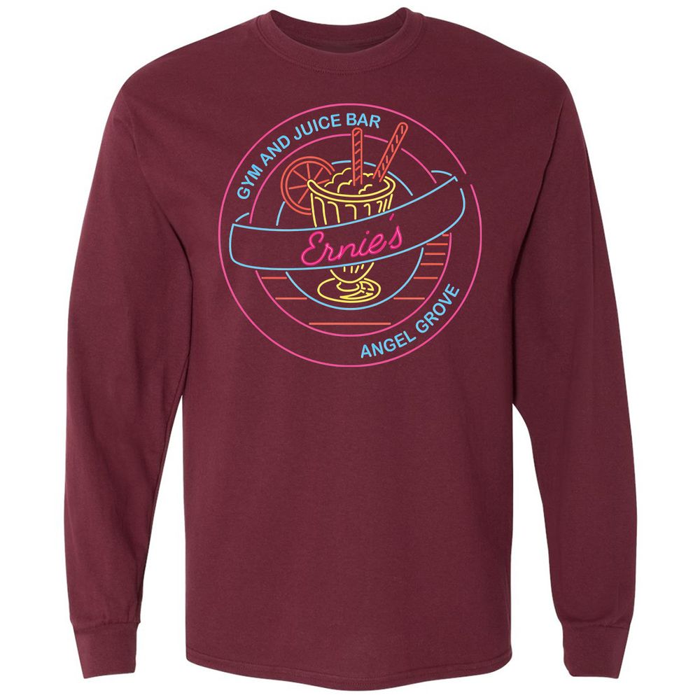 Long Sleeve T-Shirt - 2ZWK3TJE - Maroon - 11