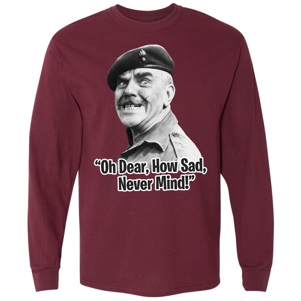 Long Sleeve T-Shirt - THTRUWK8 - Maroon - 11