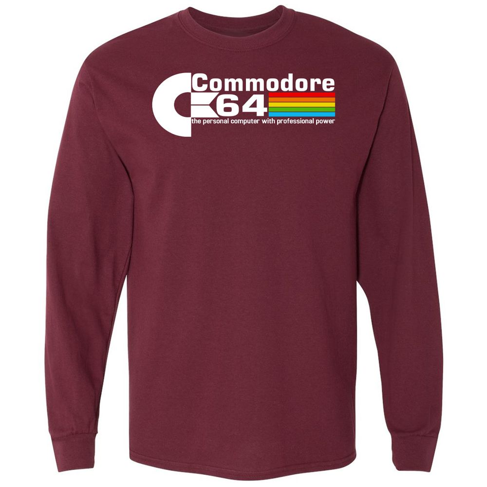 Long Sleeve T-Shirt - GSC7LNG3 - Maroon - 11