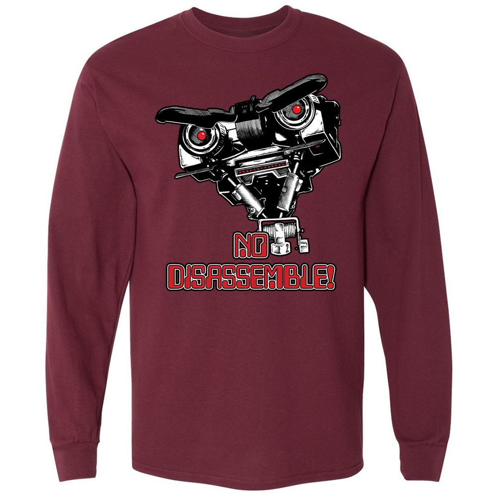 Long Sleeve T-Shirt - 6ZEL26LG - Maroon - 11
