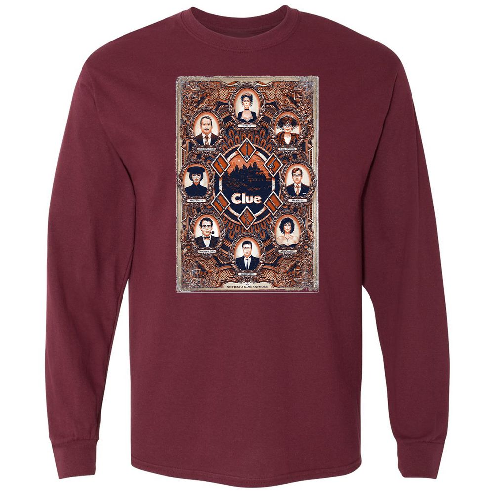 Long Sleeve T-Shirt - FME177DG - Maroon - 11