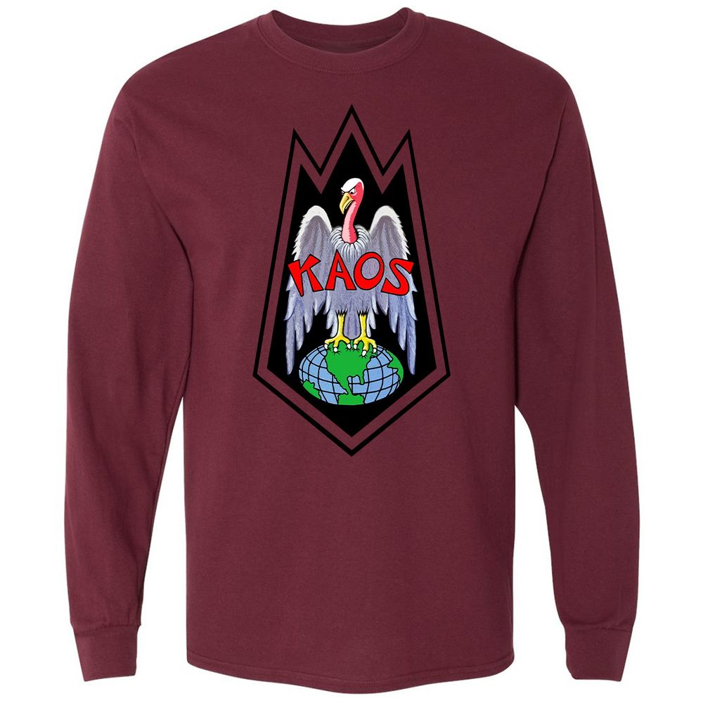Long Sleeve T-Shirt - B61KXPR4 - Maroon - 11