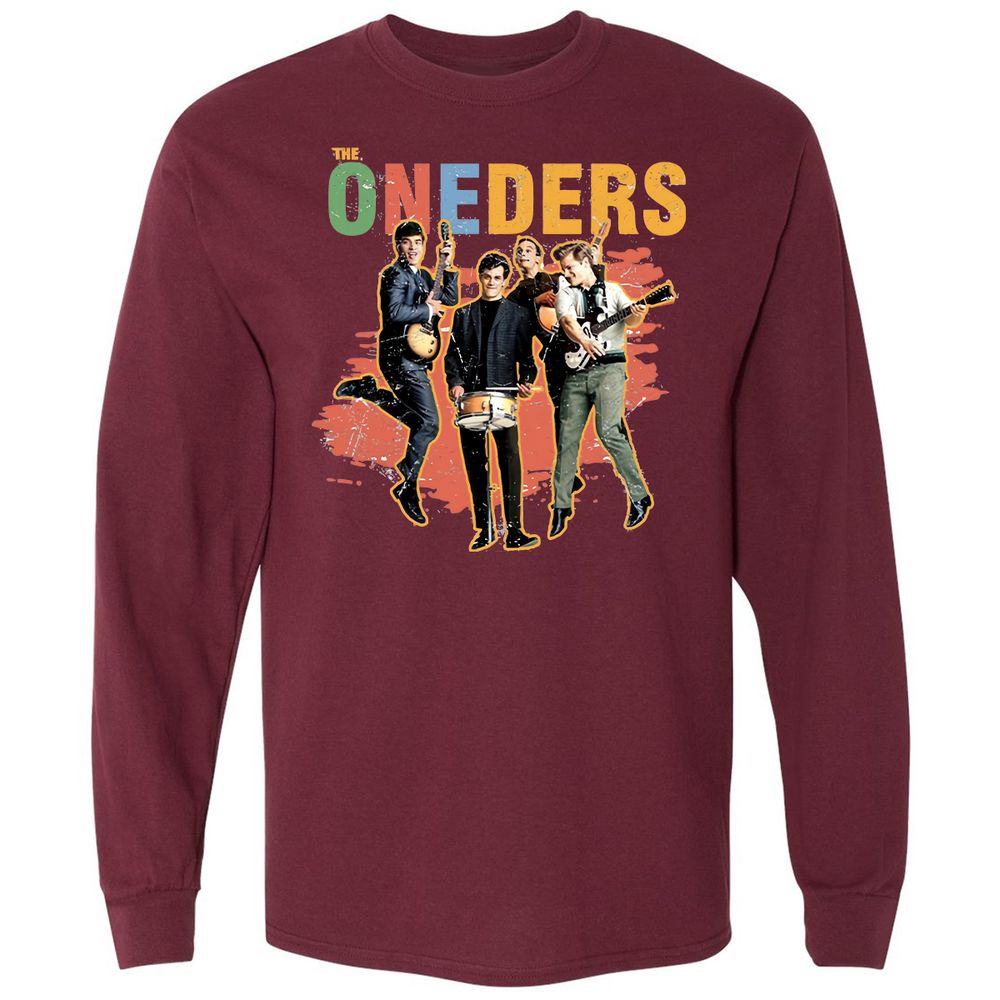 Long Sleeve T-Shirt - 4V67DNEA - Maroon - 11