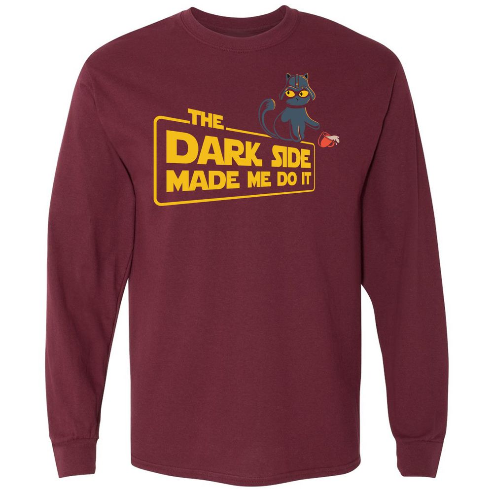 Long Sleeve T-Shirt - 2DCKAKE3 - Maroon - 11