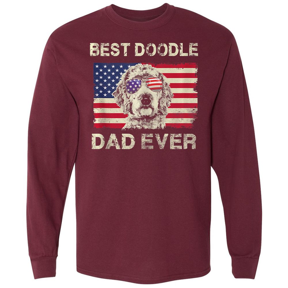 Long Sleeve T-Shirt - 6UT1F929 - Maroon - 11