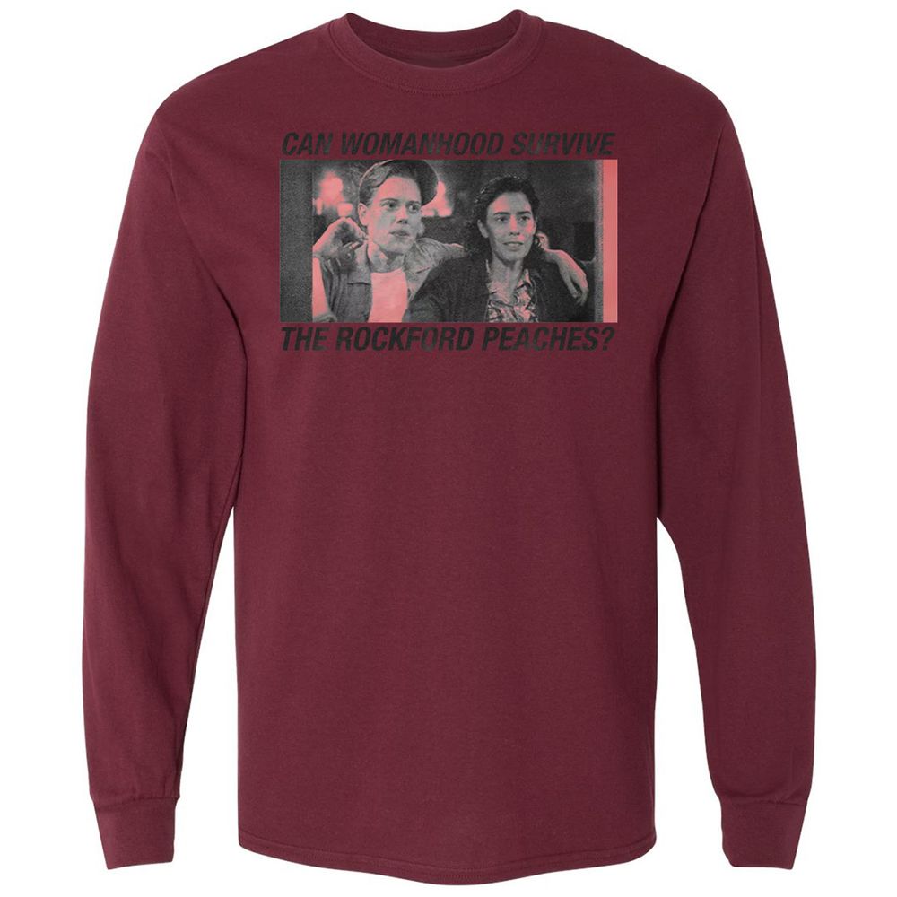 Long Sleeve T-Shirt - PVN994BQ - Maroon - 11