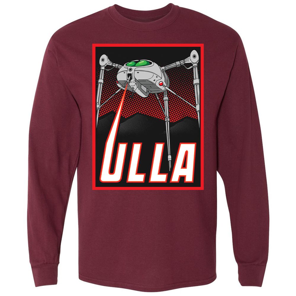 Long Sleeve T-Shirt - ZJE1U3HM - Maroon - 11