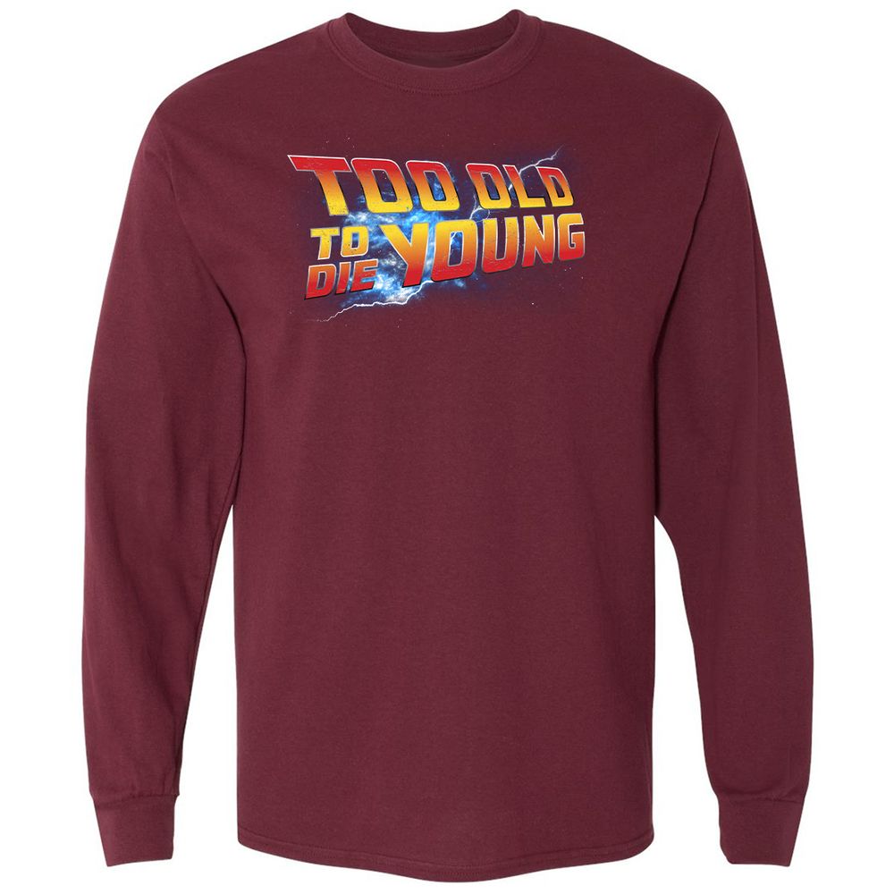 Long Sleeve T-Shirt - SPWXYQYR - Maroon - 11