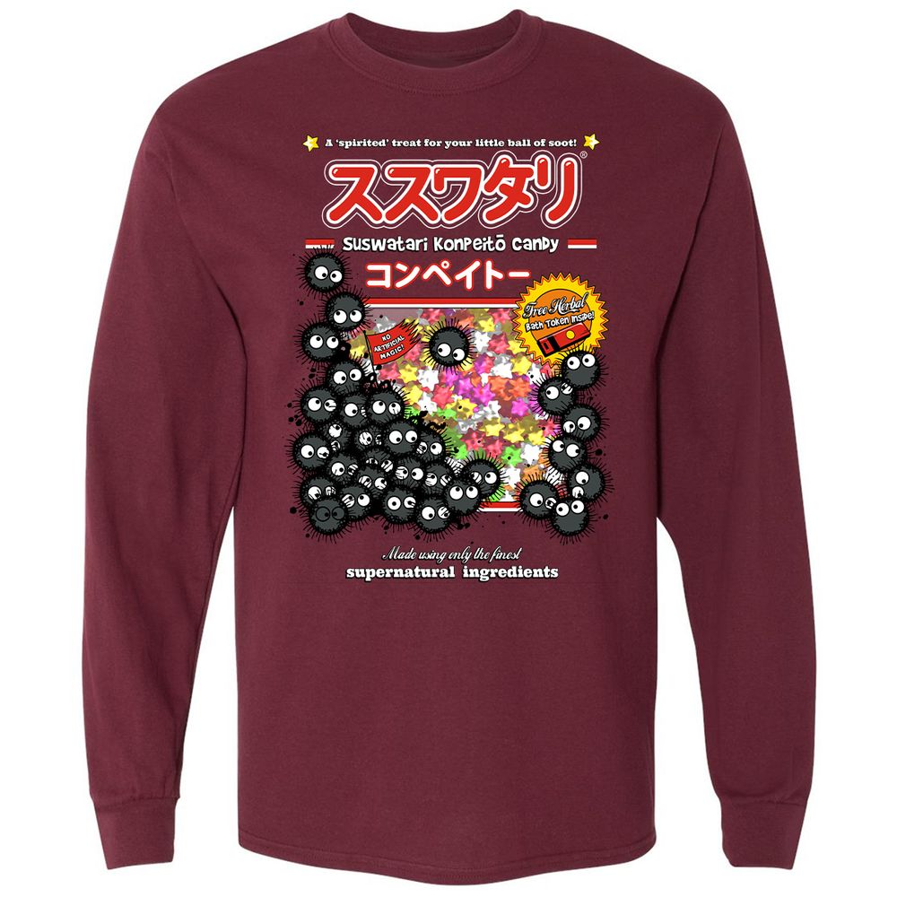 Long Sleeve T-Shirt - N82FB7WA - Maroon - 11