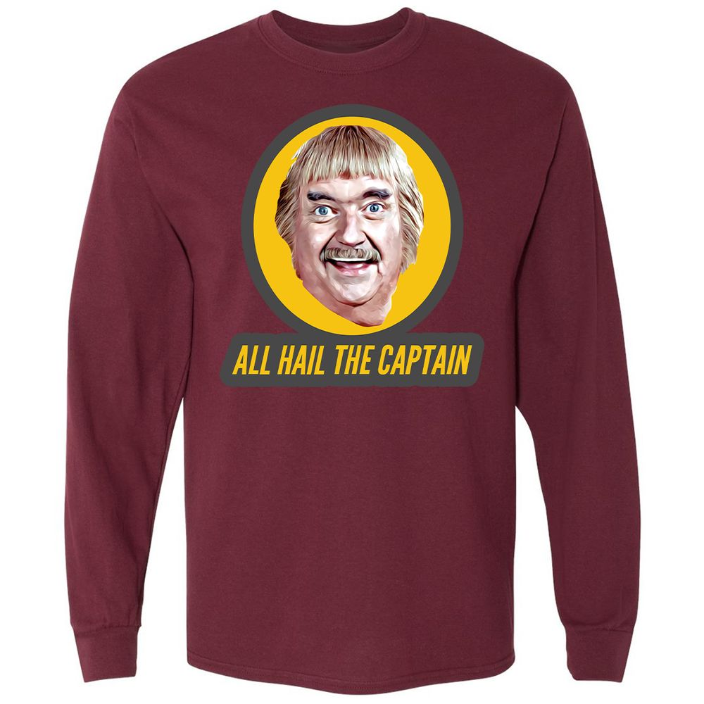 Long Sleeve T-Shirt - PG6QQNUR - Maroon - 11