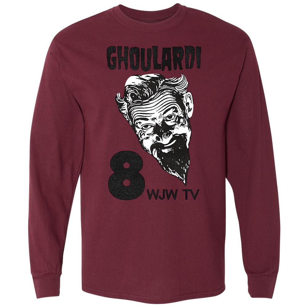 Long Sleeve T-Shirt - 53133GF4 - Maroon - 11