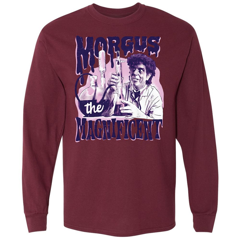 Long Sleeve T-Shirt - M8GTHZAD - Maroon - 11