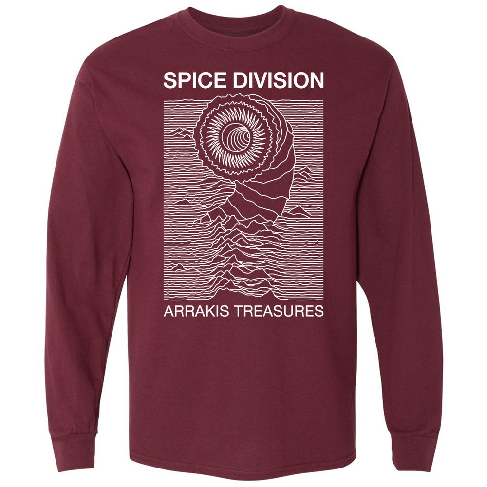 Long Sleeve T-Shirt - EKCML5K2 - Maroon - 11