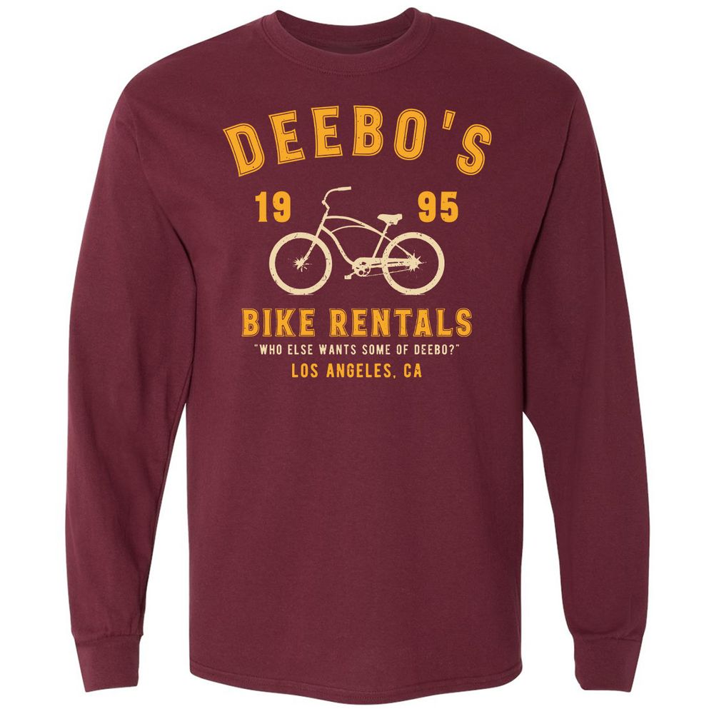 Long Sleeve T-Shirt - 2ZFL6BJD - Maroon - 11