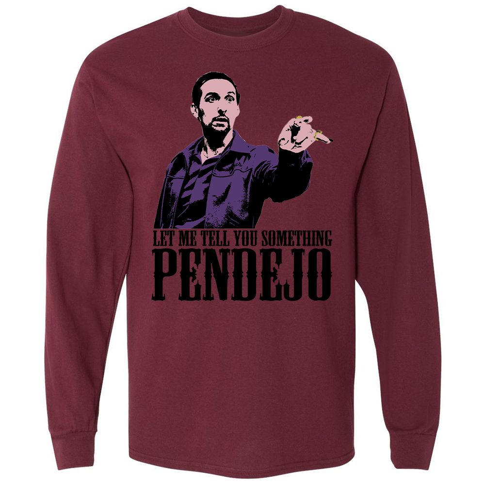 Long Sleeve T-Shirt - AA1WX4QL - Maroon - 11