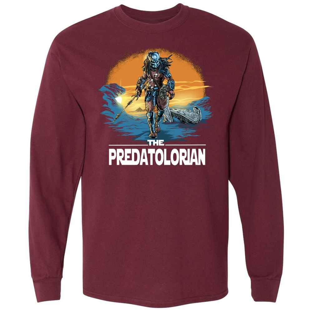 Long Sleeve T-Shirt - L4RBB81B - Maroon - 11