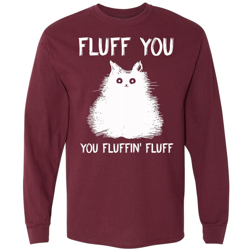 Long Sleeve T-Shirt - 5ET8JSNU - Maroon - 11