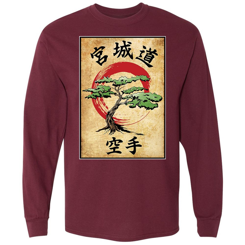 Long Sleeve T-Shirt - J3PFEPER - Maroon - 11