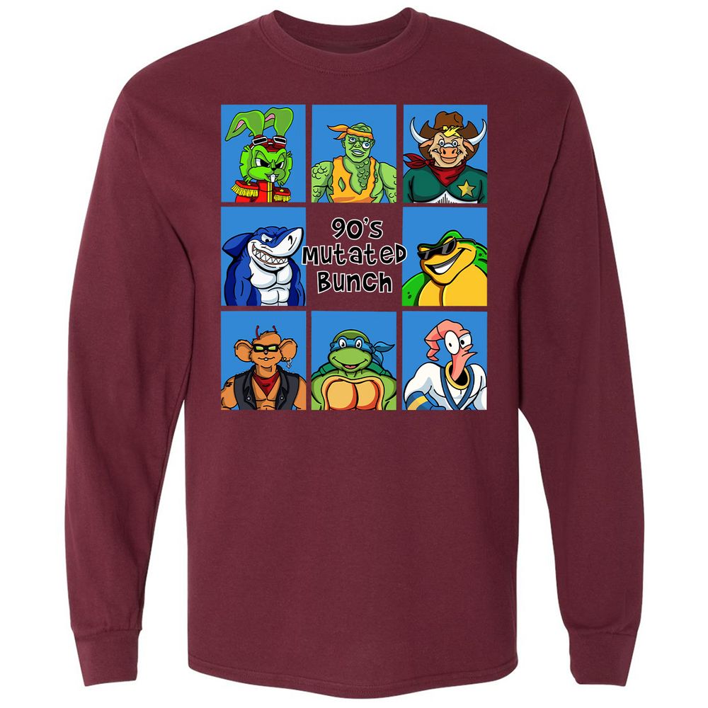 90's Mutated Bunch - Maroon - 11