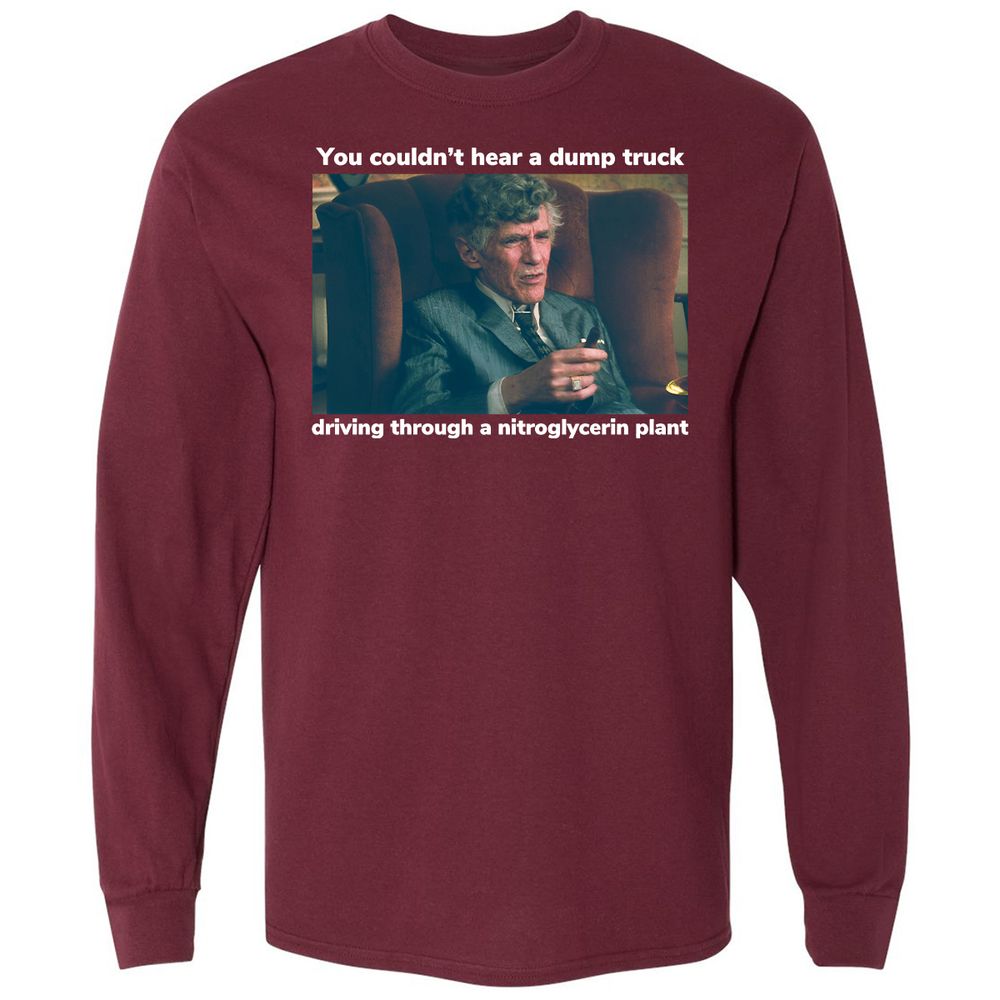 Long Sleeve T-Shirt - MLX7SMFR - Maroon - 11