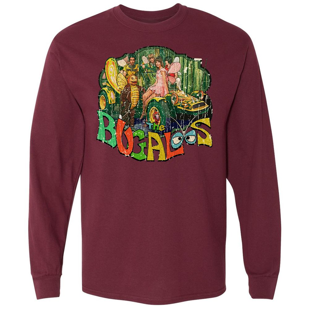 Long Sleeve T-Shirt - FMW6YHJK - Maroon - 11